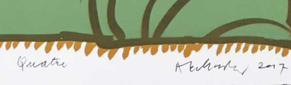 Pierre Alechinsky - Jours Ouvrables - Quatre - Billede 3