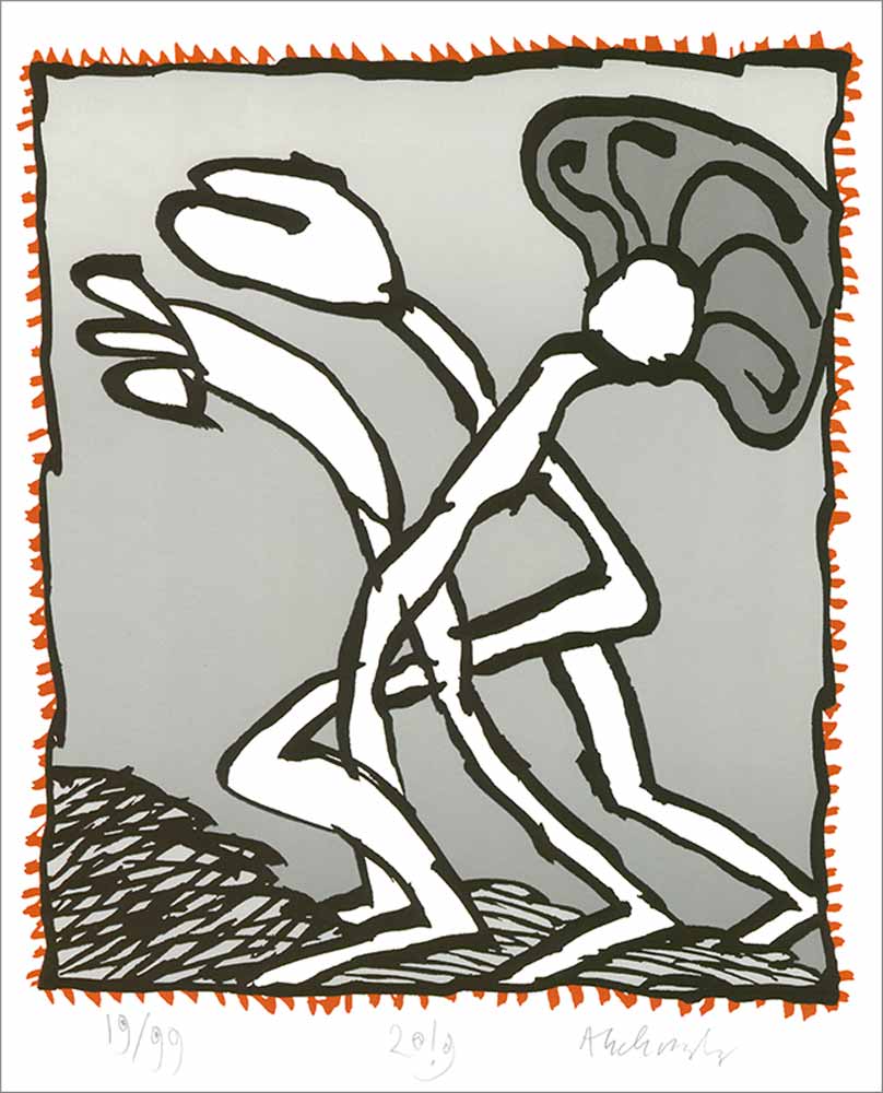 Udstilling med Peter Bramsens egne litografier