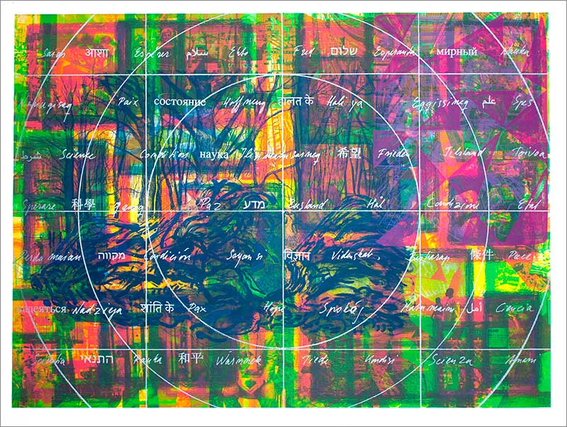 Bjørn Nørgaard - La Paix IV