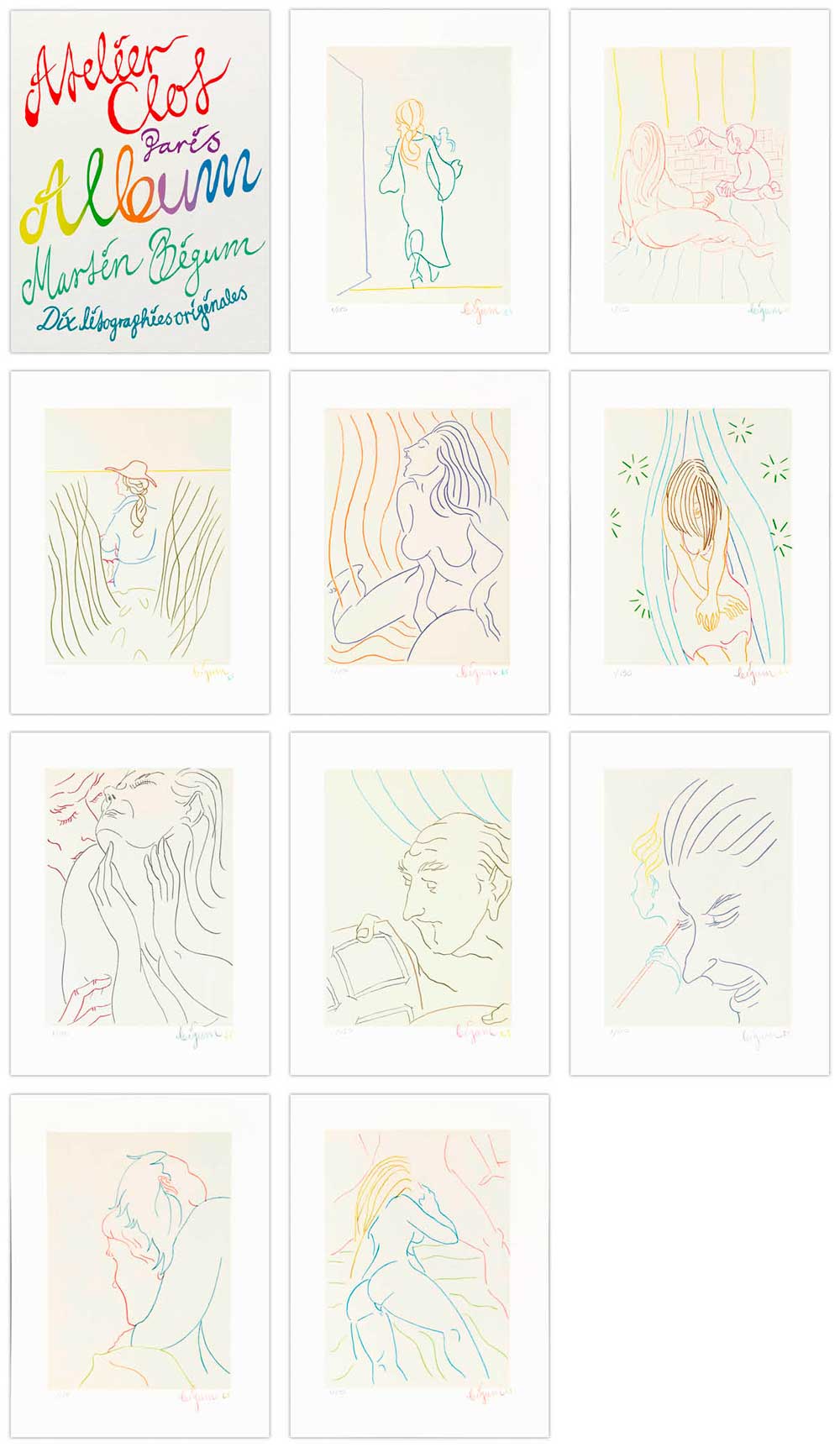 Martin Bigum - Album - 10 litografier