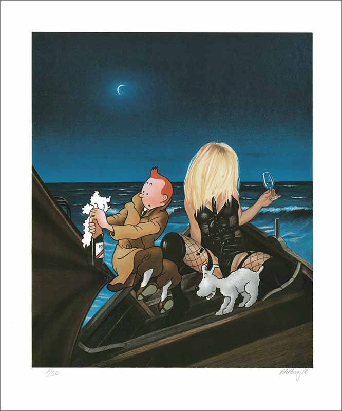 UDSOLGT - Ole Ahlberg - uden titel