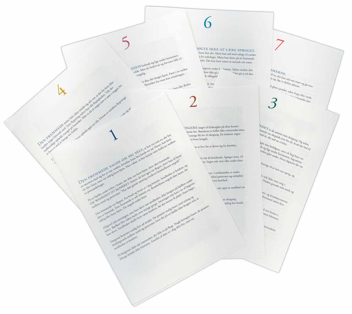 Kunstbog af Peter Martensen og Jens Christian Grøndahl med titlen Nachgeboren Svendborgvariationer