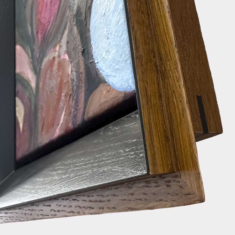Detalje på indramning